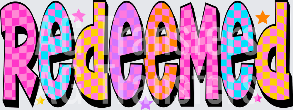 REDEEMED CHECKERED