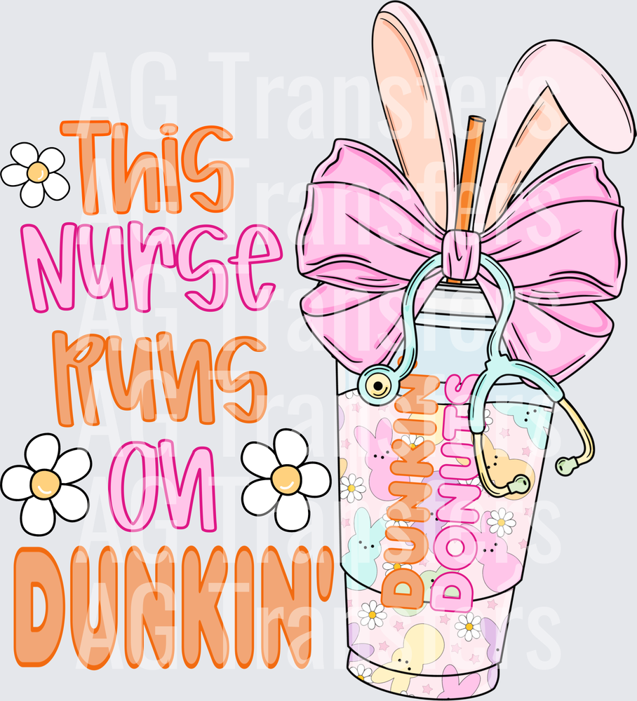 This nurse runs onDunkin