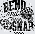 BEND AND SNAP DISTRESSED FOOTBALL