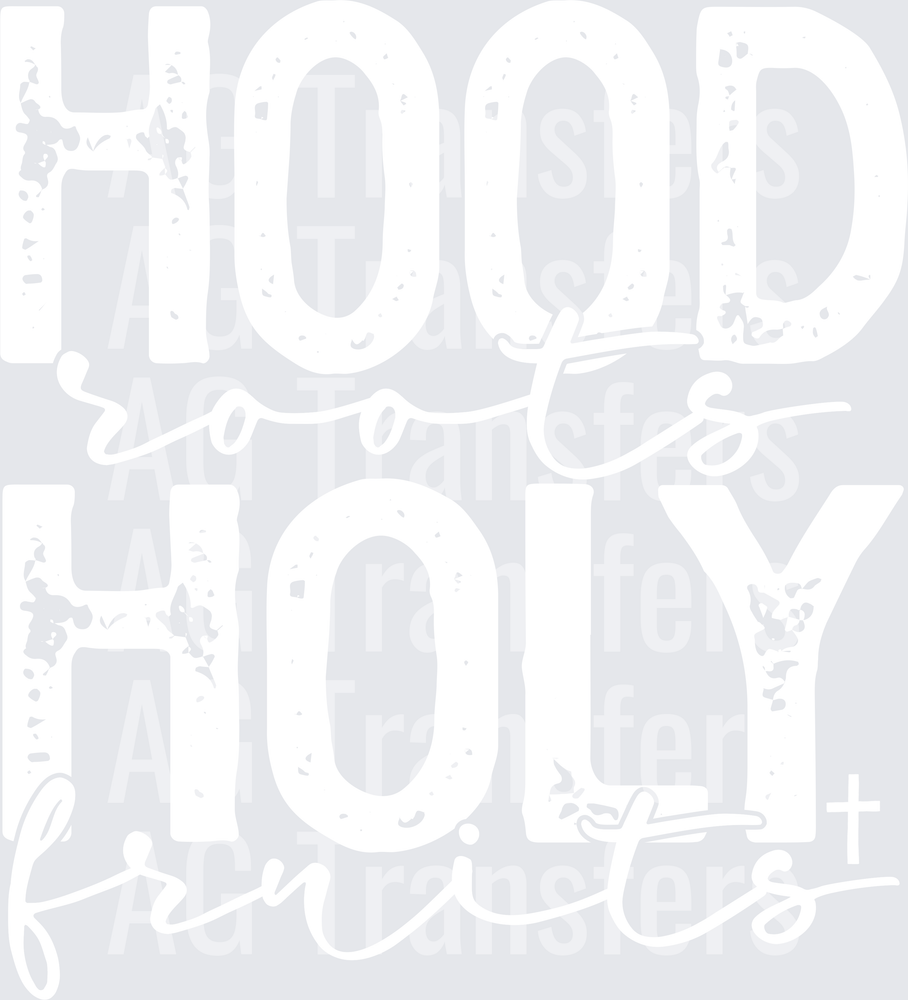 HoodRootsHolyFruits White