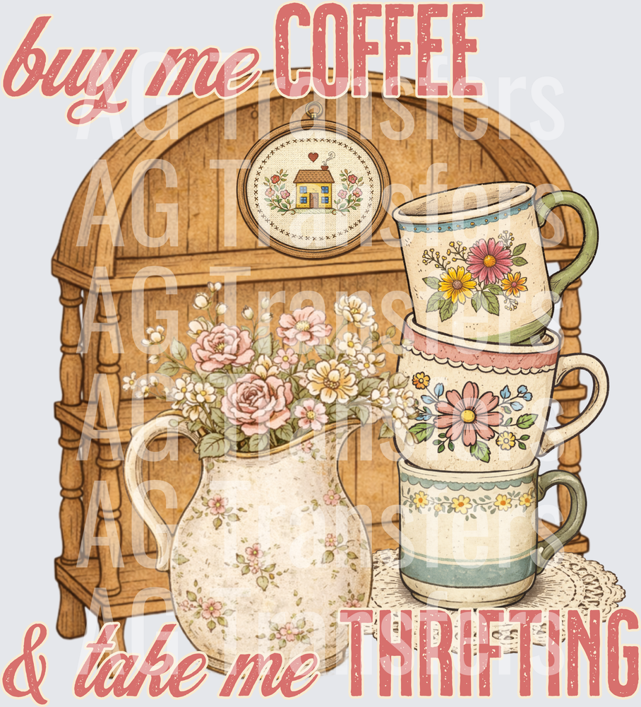 BUY ME COFFEE AND TAKE ME THRIFTING