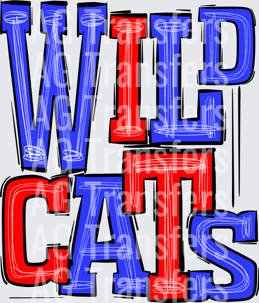 Wildcats Royal Red