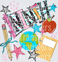 BACK TO SCHOOL NAME PENNANT NINTH