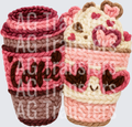 COFFEE VALENTINES FAUX YARN