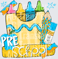 BACK TO SCHOOL BLUE PRESCHOOL