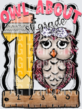 Owl About PINK FIRST GRADE