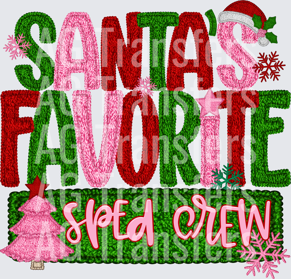 SANTAS FAVORITE SPED CREW