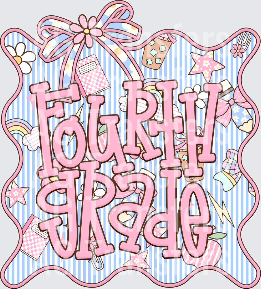 SEERSUCKER GRADE FRAME FOURTH GRADE