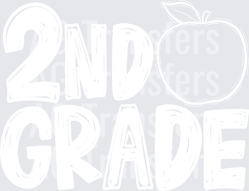 Back to School Apple Grade Level 2nd