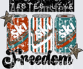 Tastes like freedom distressed ski