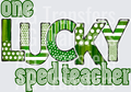 one lucky sped teacher