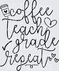 Coffee Teach Grade Repeat