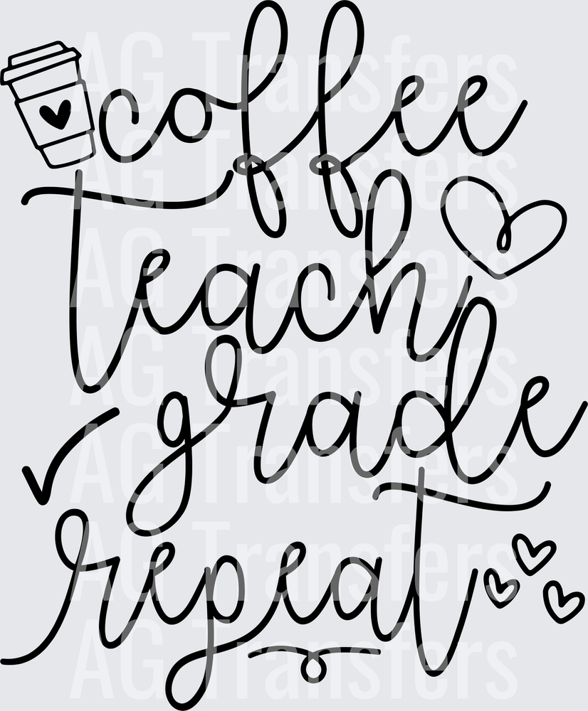 Coffee Teach Grade Repeat