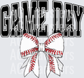 GAME DAY BASEBALL BOW