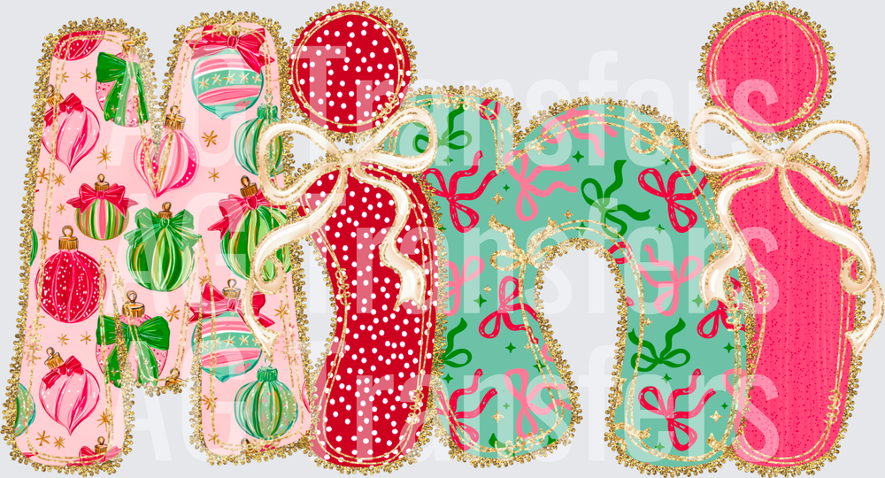 ChristmasBowLace Mini