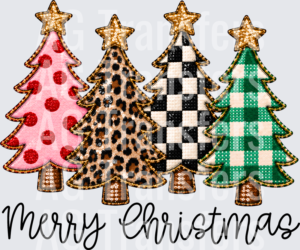 MERRY CHRISTMAS TREES