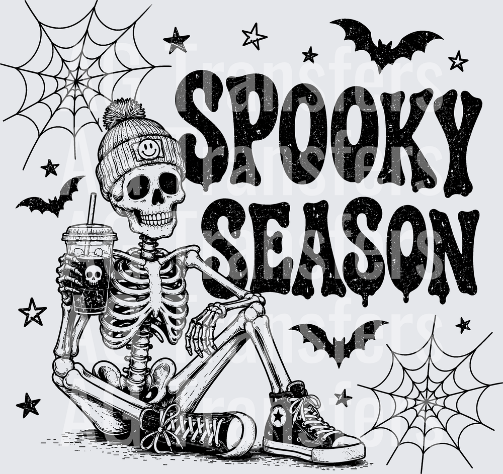SPOOKY SEASON SKELETON