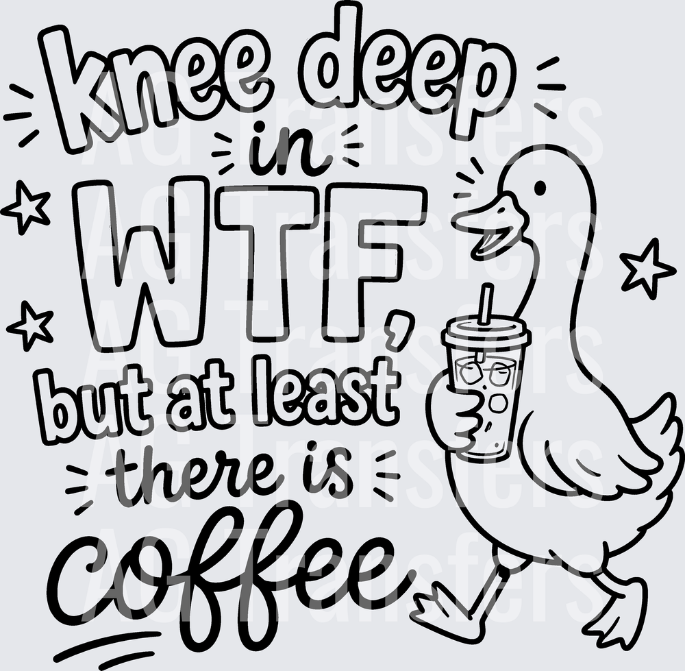 KNEE DEEP IN WTF black