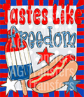 Tastes like freedom popsicle