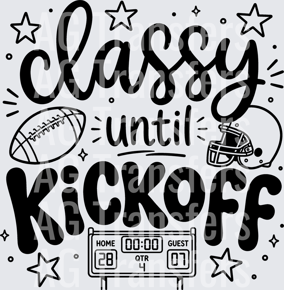 CLASSY UNTIL KICKOFF
