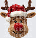 REINDEER FACE FAUX YARN