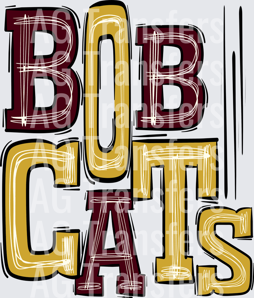 Bobcats Maroon and Gold