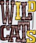 Wildcats Maroon Yellow
