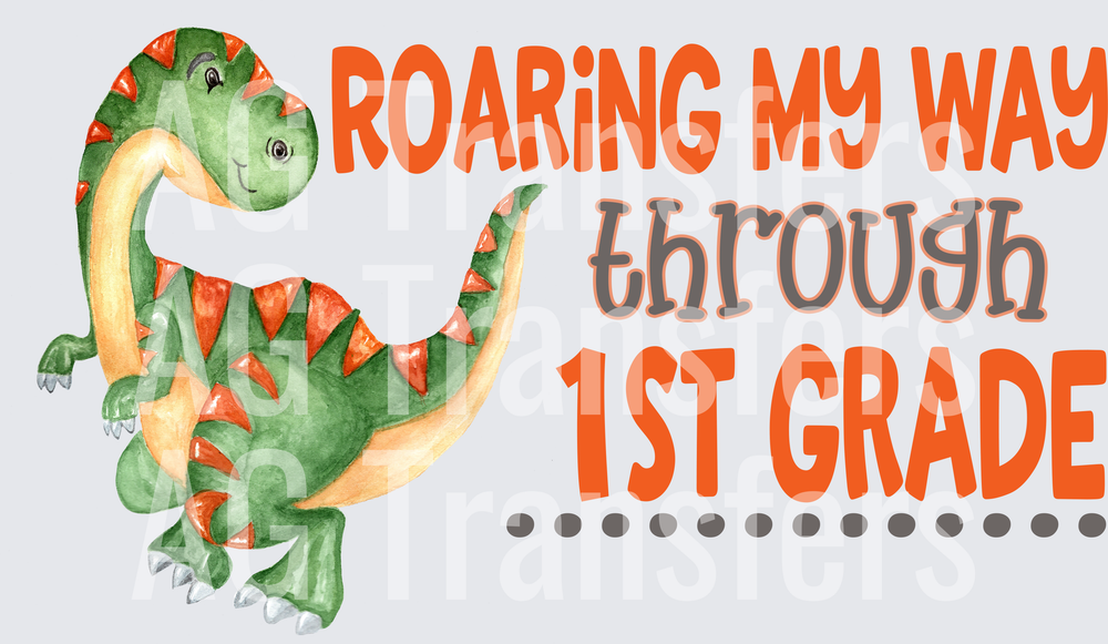 Roaring My Way First Grade