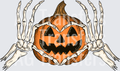 Heart hand pumpkin(1)