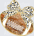 FootballCoquettegoldglitter