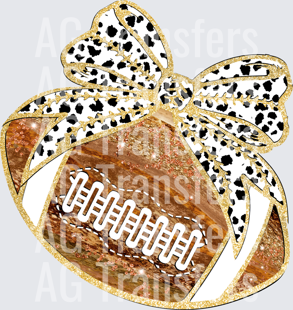 FootballCoquettegoldglitter