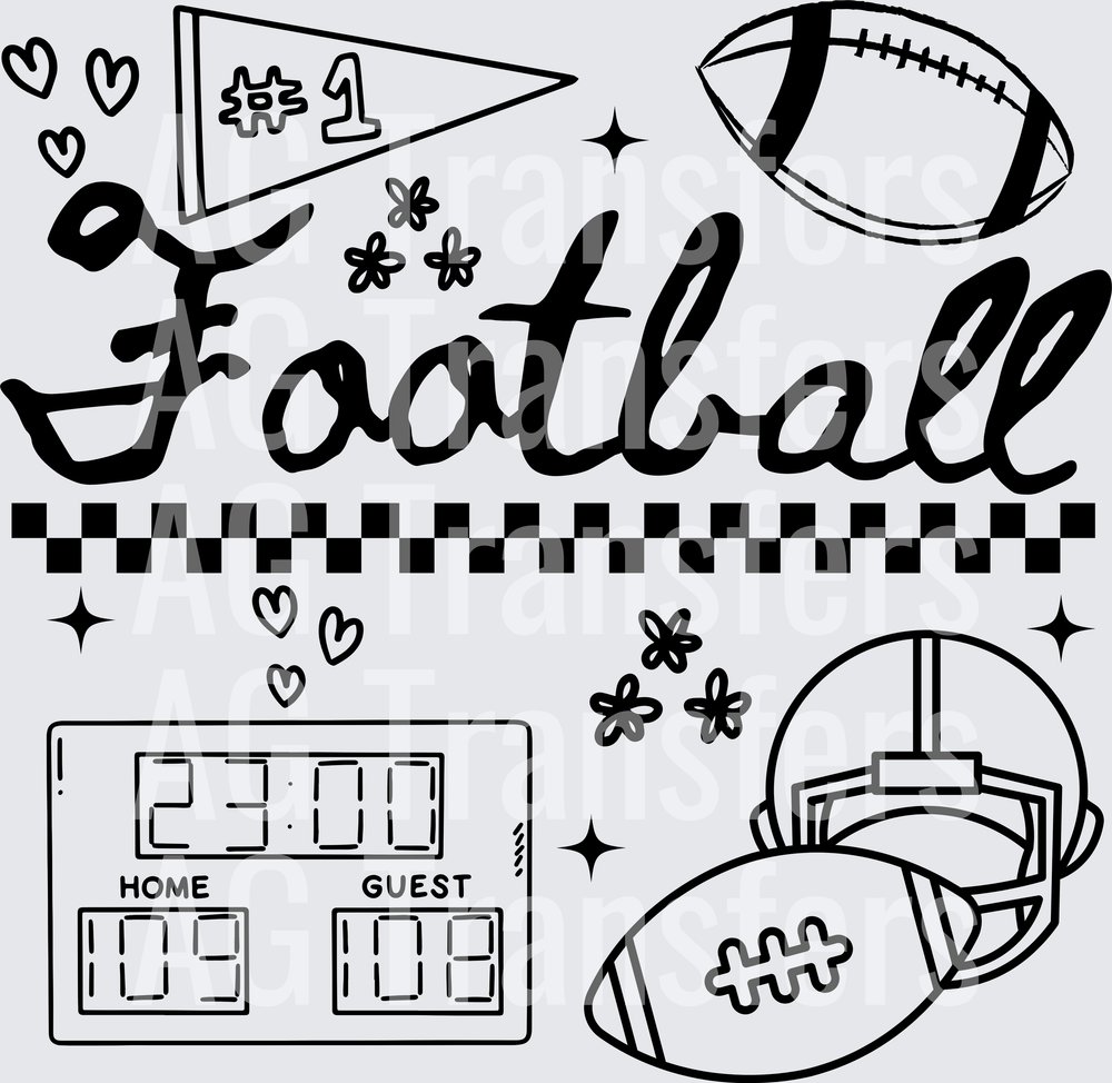 FOOTBALL DOODLE