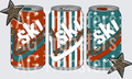 Patriotic cans ski