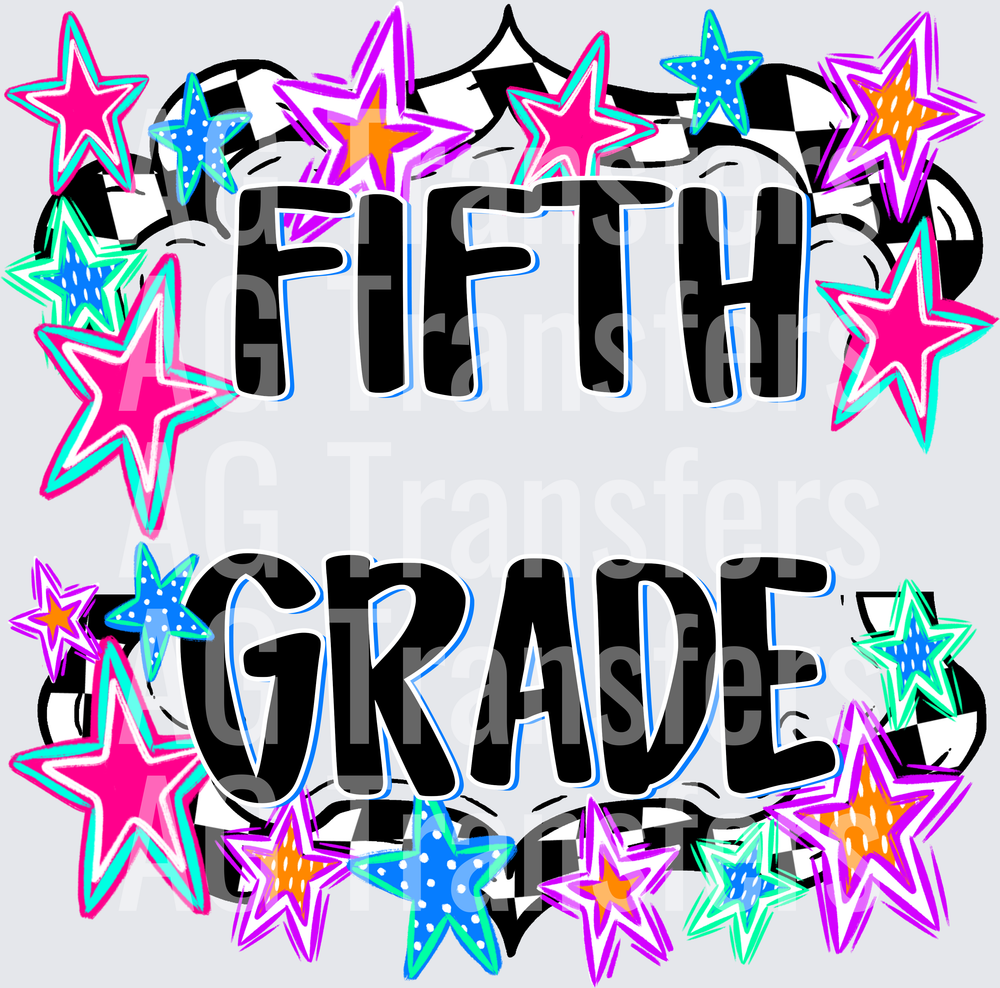 SCHOOL STARS SET FIFTH GRADE