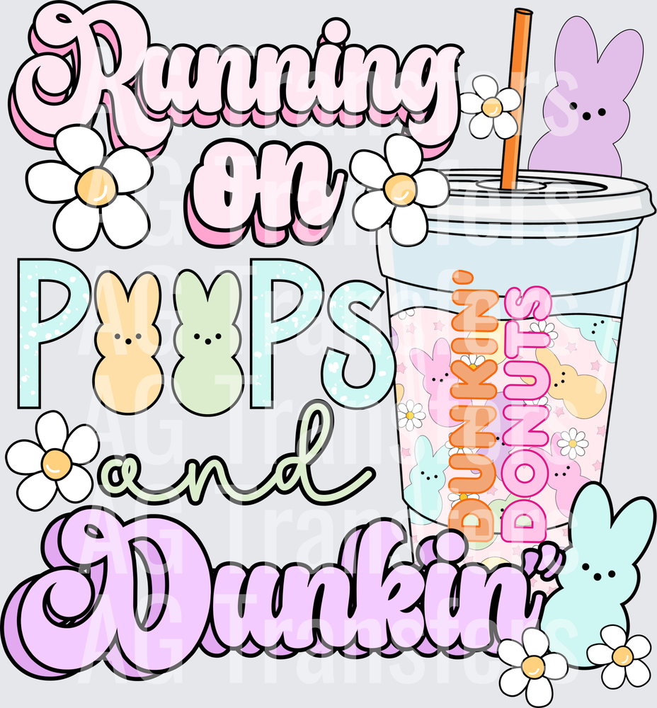 Running on peeps and dunkin