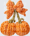 PUMPKIN CHERRY FAUX YARN