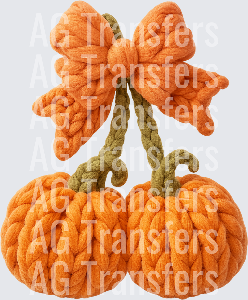 PUMPKIN CHERRY FAUX YARN