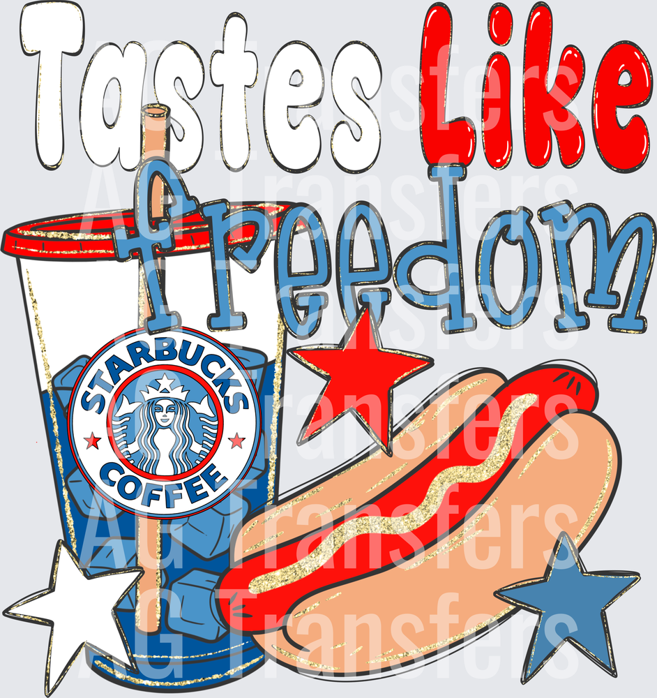 Tastes like freedom starbucks(1)
