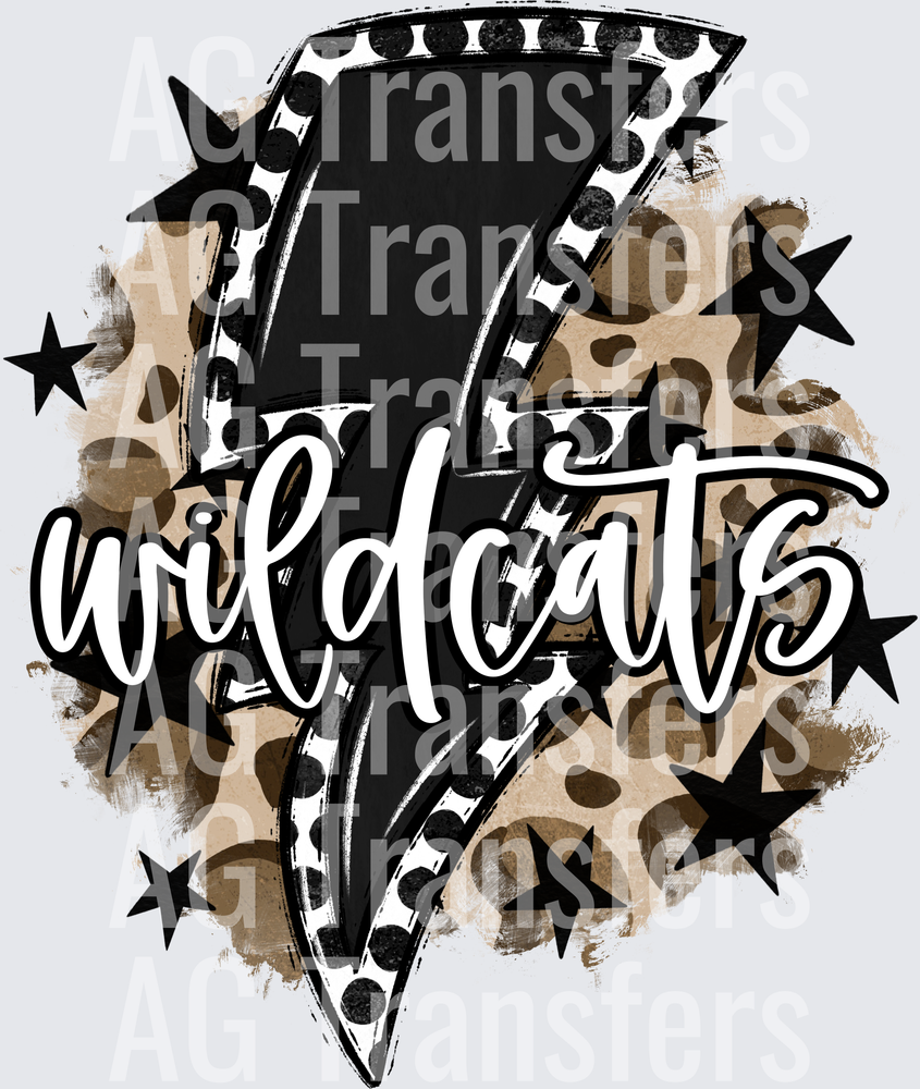 Bright Bolts Wildcats BLACK