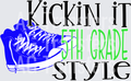 Kickin it Style BLUE FIFTH GRADE