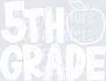 Back to School Apple Grade Level 5th