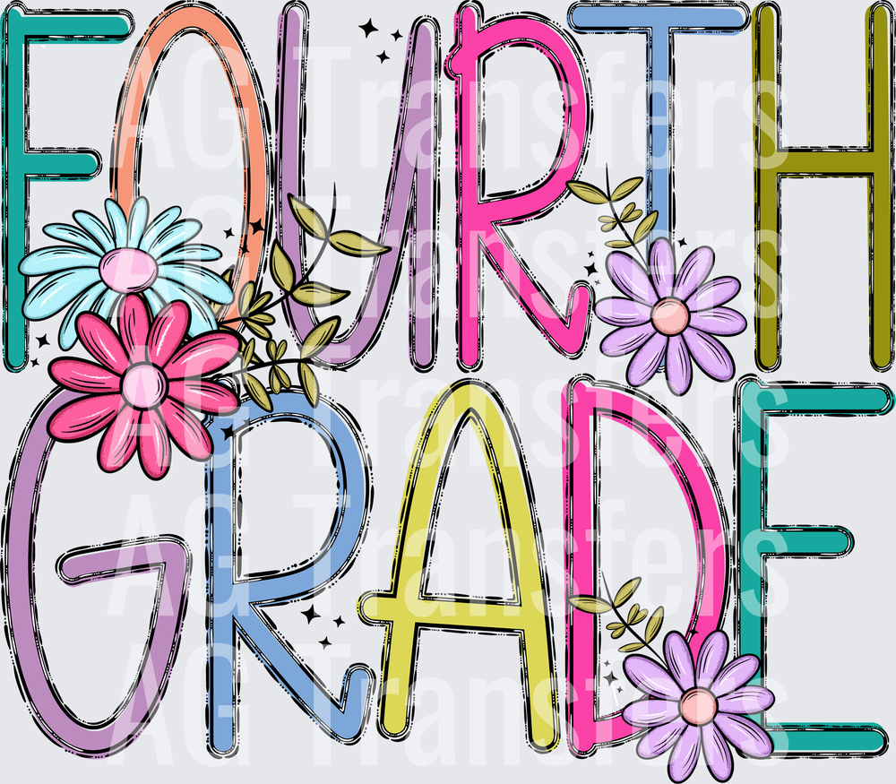 SKINNY DOODLE FOURTH GRADE