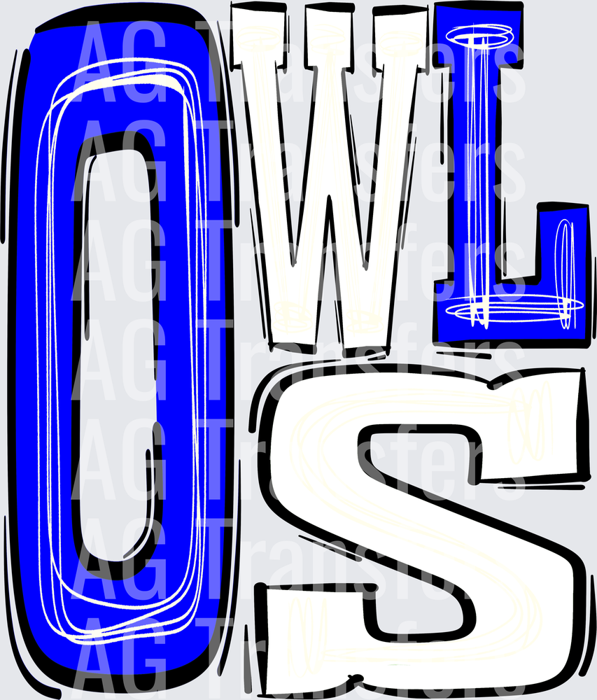 Owls royal white
