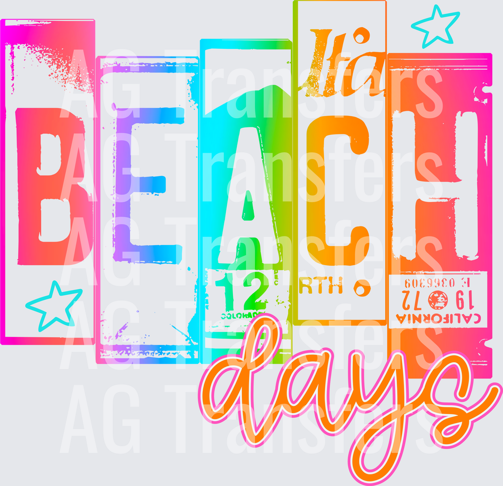 BEACH DAYS LICENSE