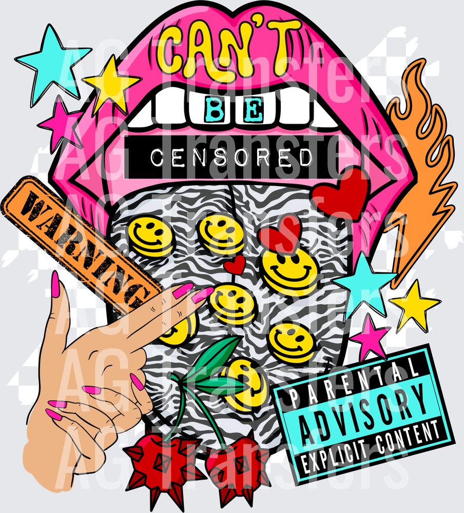 Can’t be censored collage