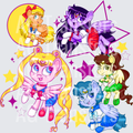 Sailor moon ponies