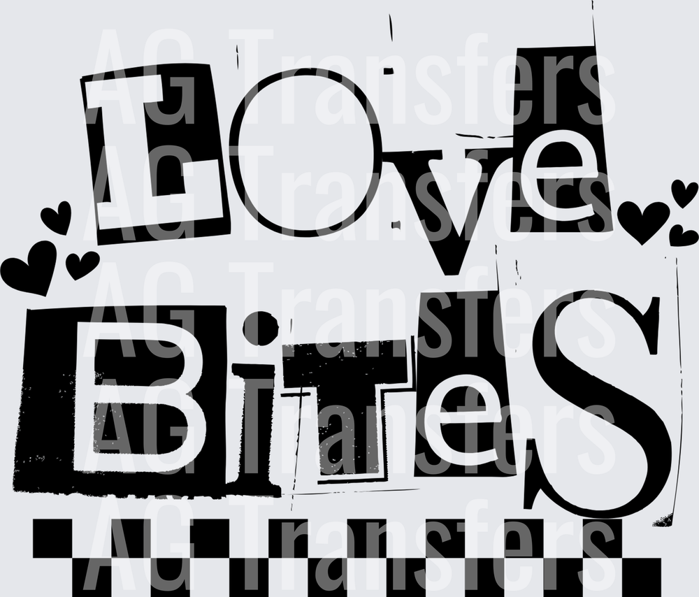 LOVE BITES BLACK FONT