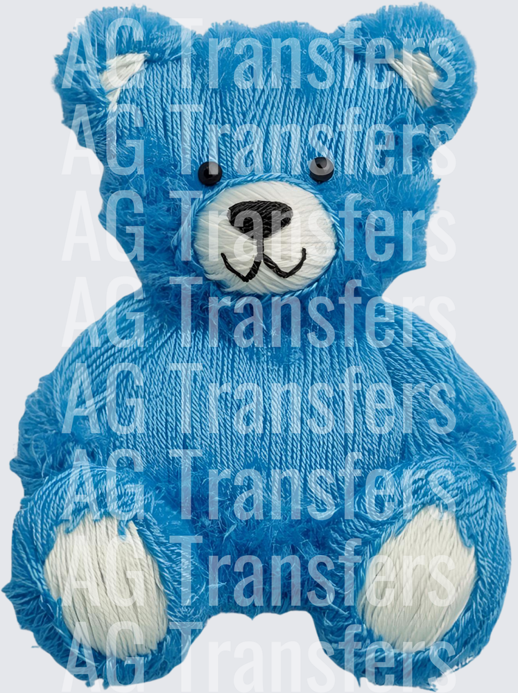 BLUE BEAR FAUX YARN