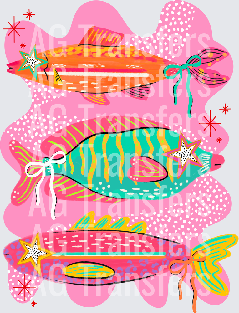 Three fish star eyes