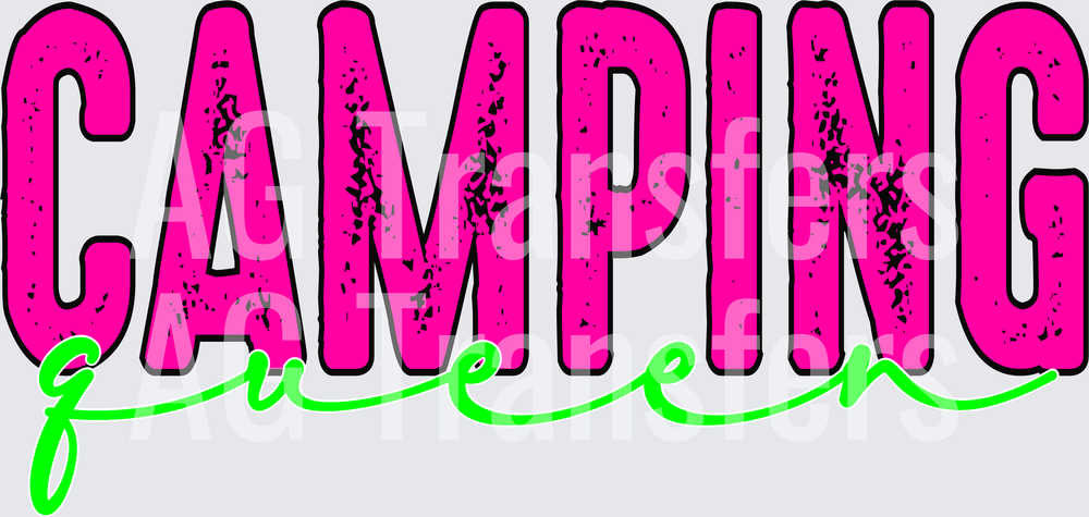 Campingqueenneongreen